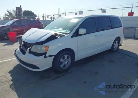 2012 Dodge Grand Caravan Sxt z USA, uszkodzony, nr VIN 2C4RDGCG0CR319325